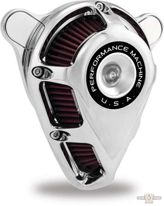 Jet Air Air Cleaner Chrome For Harley-Davidson