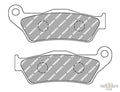 Sinter Road Replacement Brake Pad For Harley-Davidson