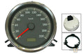 OE-Style Speedometer Black 114.3 mm For Harley-Davidson