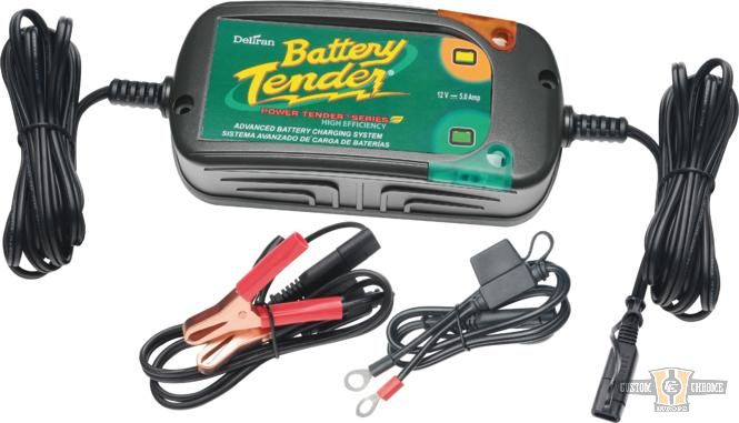 Power Tender Battery Charger Plus-12V@5A, EU Plug For Harley-Davidson