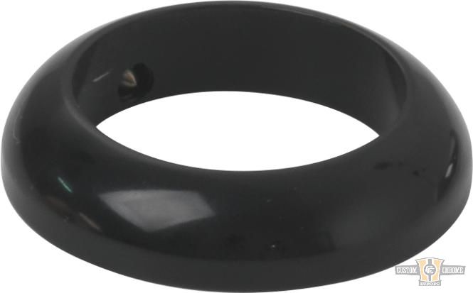 Grip Ring Black 1" For Harley-Davidson
