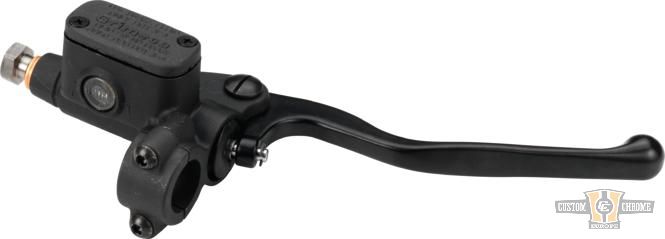 Grimeca Brake Master Cylinder Kit Black 12 mm Anodized For Harley-Davidson