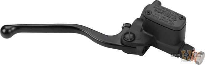 Grimeca Brake Master Cylinder Kit Black 14 mm Anodized For Harley-Davidson