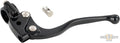 Grimeca Clutch Cable Perch Assembly Black Anodized For Harley-Davidson
