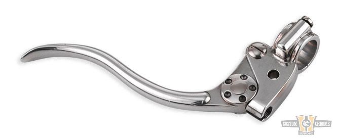 Deluxe Brake Perch Assembly Aluminium Polished For Harley-Davidson