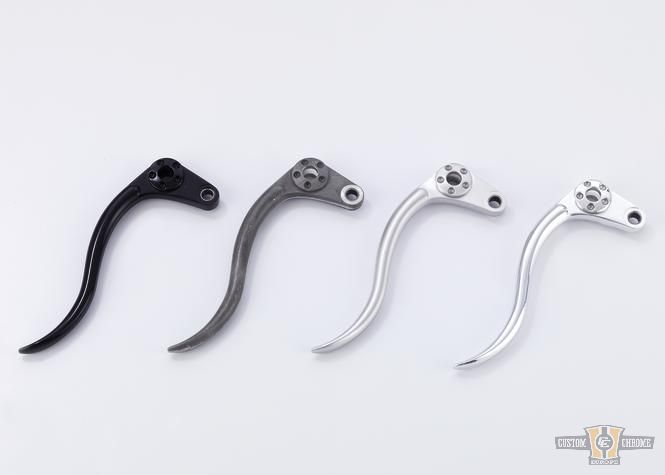Deluxe Hand Control Replacement Lever Polished For Harley-Davidson