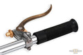 Deluxe Brake Perch Assembly Aluminium Brass Raw For Harley-Davidson