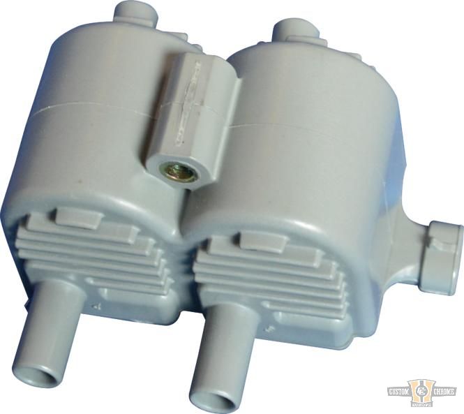 Ignition Coil Gray 3 Ohm Single Fire For Harley-Davidson