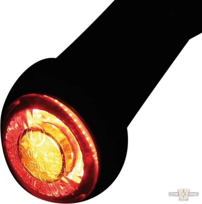 Apollo Modul LED Turn Signals/Taillight/Brake Light Black Smoke LED For Harley-Davidson