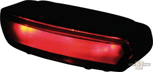 Light Guide LED Taillight Black LED For Harley-Davidson