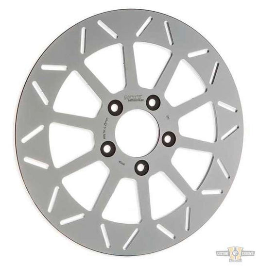 Steve Brake Rotor Stainless Steel 11,5" Polished Front For Harley-Davidson