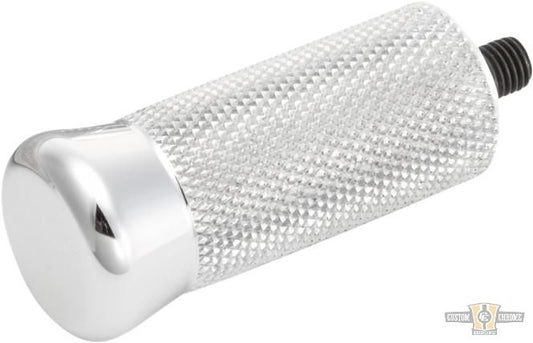 Knurled Shifter Peg Aluminium For Harley-Davidson