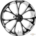 Virtue Wheel Contrast Cut Platinum 21" 3,50" ABS Dual Flange Front For Harley-Davidson