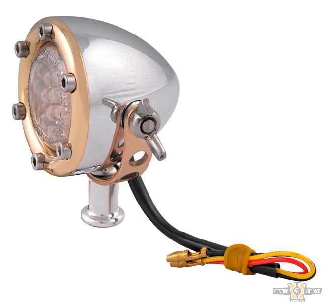 LED Taillight Black Aluminium LED For Harley-Davidson