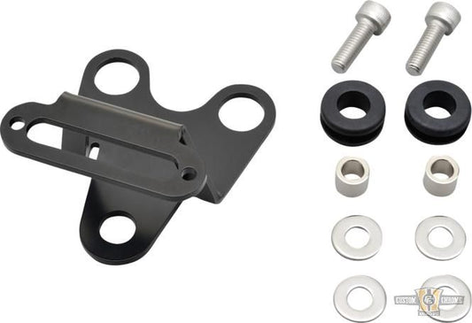 Indicator Mounting Bracket Black For Harley-Davidson