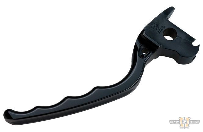 Grip Touring Hand Control Replacement Lever Black Anodized For Harley-Davidson
