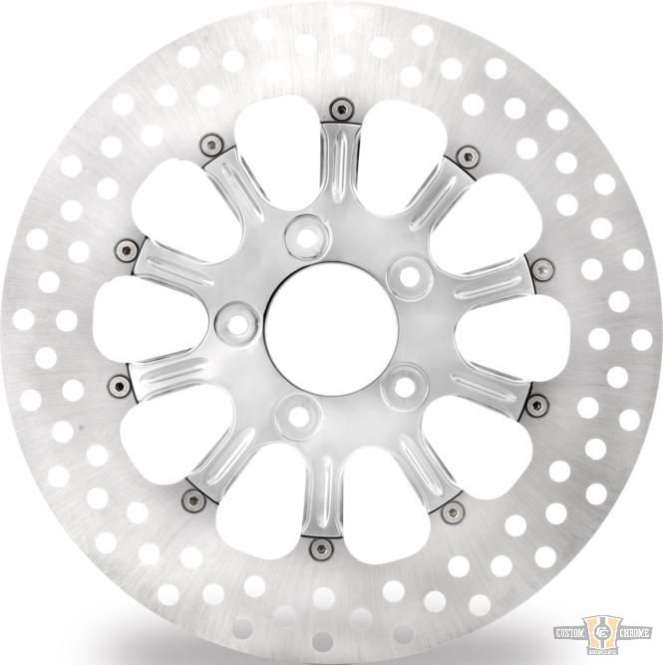 Revel Brake Rotor Chrome 11,5" Rear For Harley-Davidson