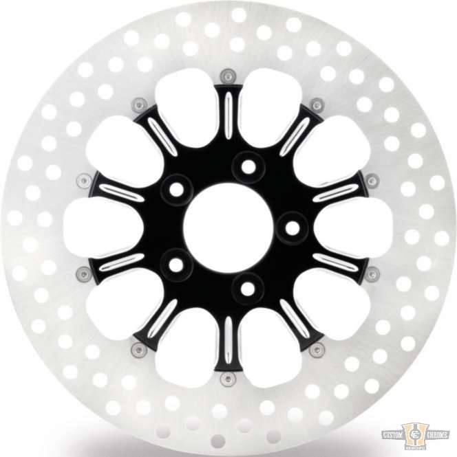 Revel Brake Rotor Contrast Cut Platinum 11,8" Rear For Harley-Davidson