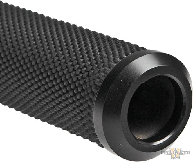 Base Grip Turn Signal Adapter Black 1" For Harley-Davidson