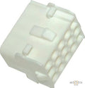 AMP Mate-N-Lock 15-Wire Cap Connector with Wire And Interface Seals White For Harley-Davidson