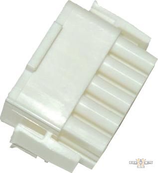 AMP Mate-N-Lock 15-Wire Plug Connector with Wire And Interface Seals White For Harley-Davidson