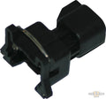 OEM Front & Rear Fuel Injector Mate Connector Black For Harley-Davidson