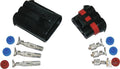 AMP Power Plug Kit Plug Kit Black For Harley-Davidson