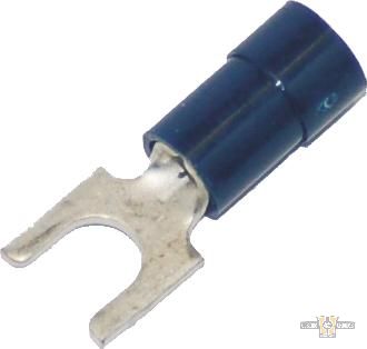 1,6-2,0 mm PVC Fork Terminal Blue For Harley-Davidson