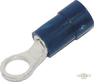 1,6-2,0 mm PVC #8 Ring Terminal Blue For Harley-Davidson