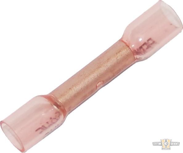 Heat Sealable 22-18 Butt Connectors Pink For Harley-Davidson