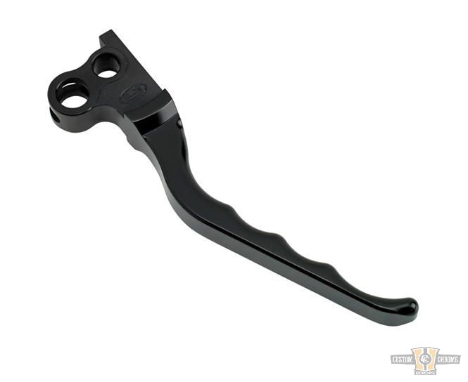Grip Brake Hand Control Replacement Lever Black Anodized For Harley-Davidson
