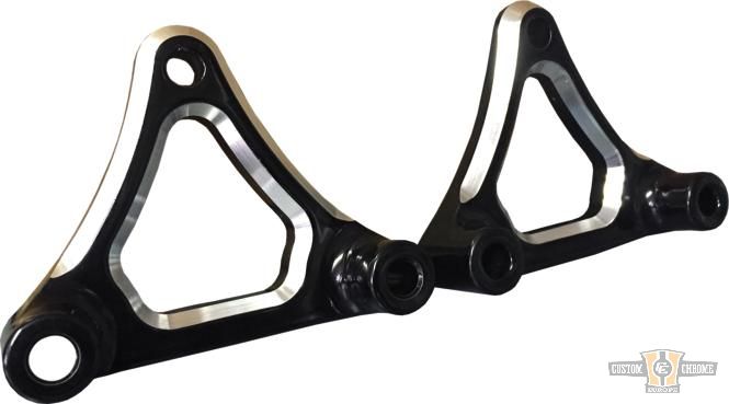 3-Point Slim Fender Mounting Bracket Black For Harley-Davidson