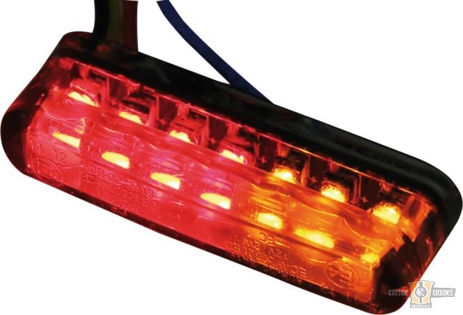 Shorty LED Turn Signal/Taillight/Brake Light Smoke LED For Harley-Davidson