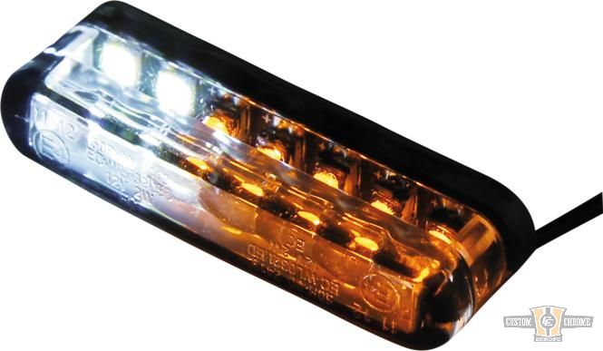 Shorty LED Turn Signal/Position Light Smoke LED For Harley-Davidson