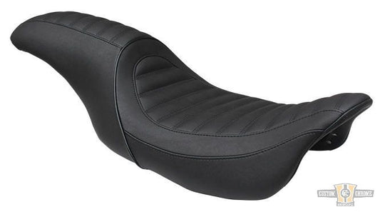 Journey 2-Up Vertical Seat Black For Harley-Davidson