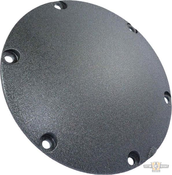 Classic 5-Hole Derby Cover Black Wrinkled For Harley-Davidson