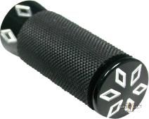 Argyle Shift Peg Black Raw Cut, Gloss For Harley-Davidson