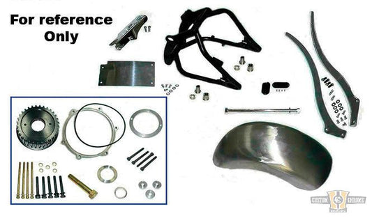 Replacement Wide Tire Swingarm Axle Kit For Harley-Davidson