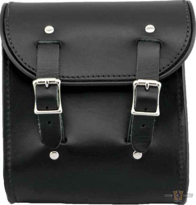 Universal Sissy Bar Bag Black For Harley-Davidson