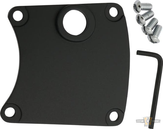 Replacement FXR Inspection Cover Black For Harley-Davidson