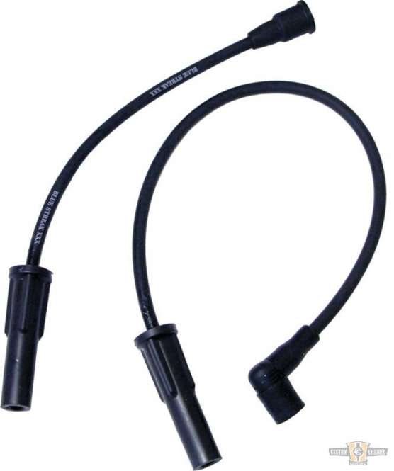 Silicone Spark Plug Wire Black For Harley-Davidson