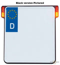 ALL-IN-ONE License Plate Base Plate Chrome For Harley-Davidson