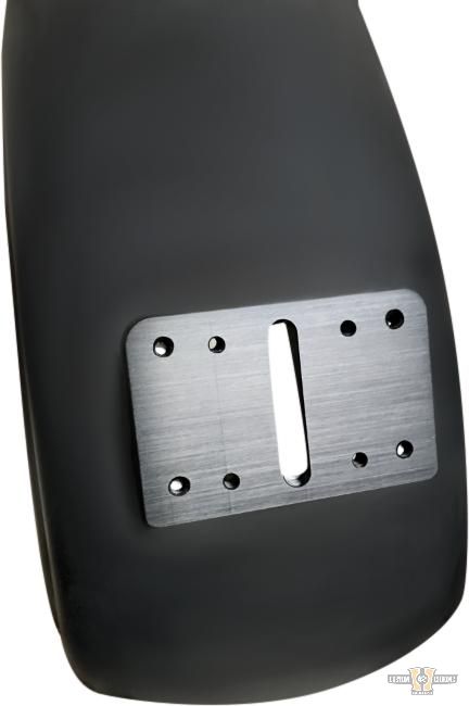 Blokks License Plate Mounting Adapter Black Anodized For Harley-Davidson