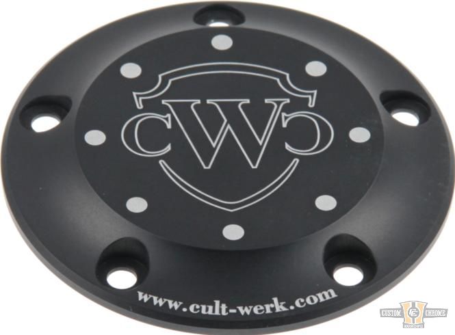 Point Cover Black Anodized For Harley-Davidson