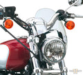 Flyscreen Windshield Kit Light Smoke For Harley-Davidson