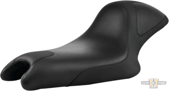 Cafe Sportster Smooth Seat Black For Harley-Davidson
