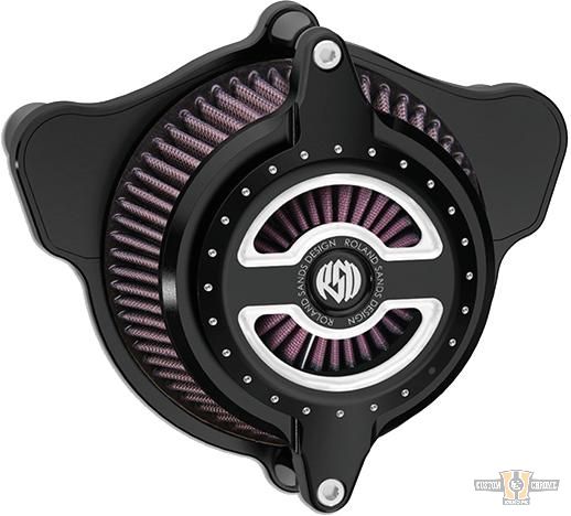 Radial Blunt Air Cleaner Kit Contrast Cut For Harley-Davidson