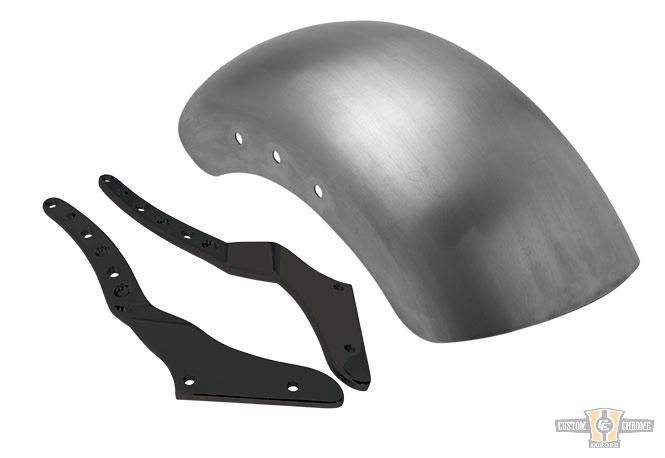 Softail Tracker 200 Tire, Black Powdercoated Struts Rear Fender Kit For Harley-Davidson