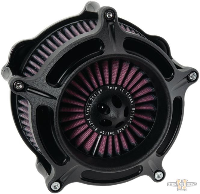 Turbine Air Cleaner Kit Black Ops For Harley-Davidson