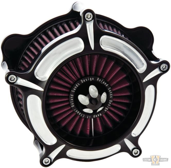 Turbine Air Cleaner Kit Contrast Cut For Harley-Davidson